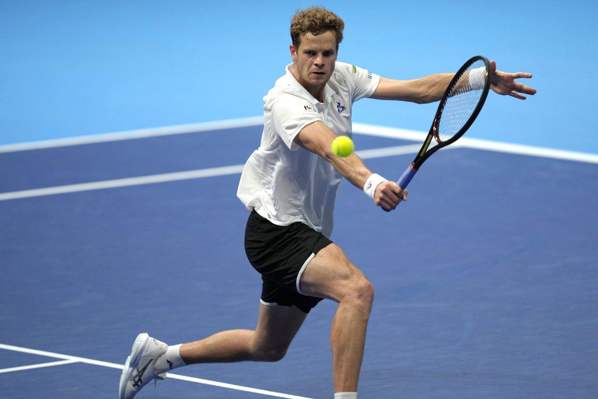 Yannick Hanfmann  at the 2025 Davis Cup Qualifiers Second Round - Source: Getty
