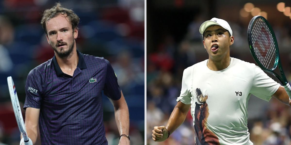 Daniil Medvedev vs Learner Tien - Image Source: Getty 