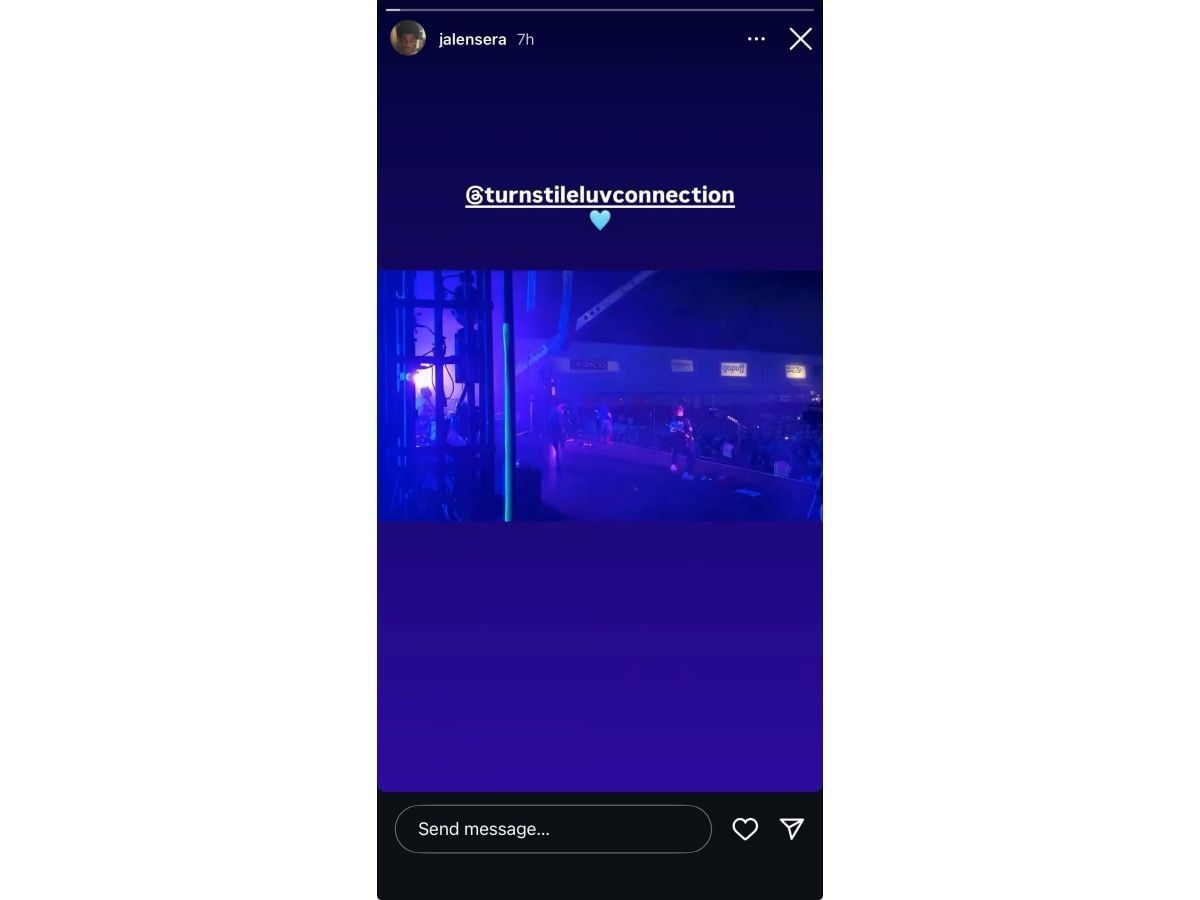 Jalen Sera&#039;s Instagram story