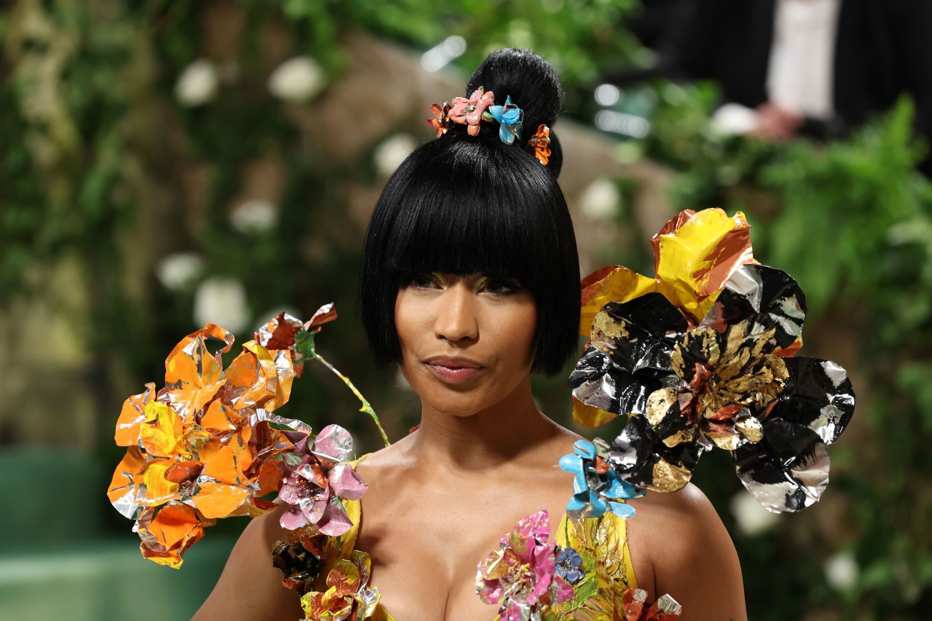 Nicki Minaj at The 2024 Met Gala (Image via Getty)