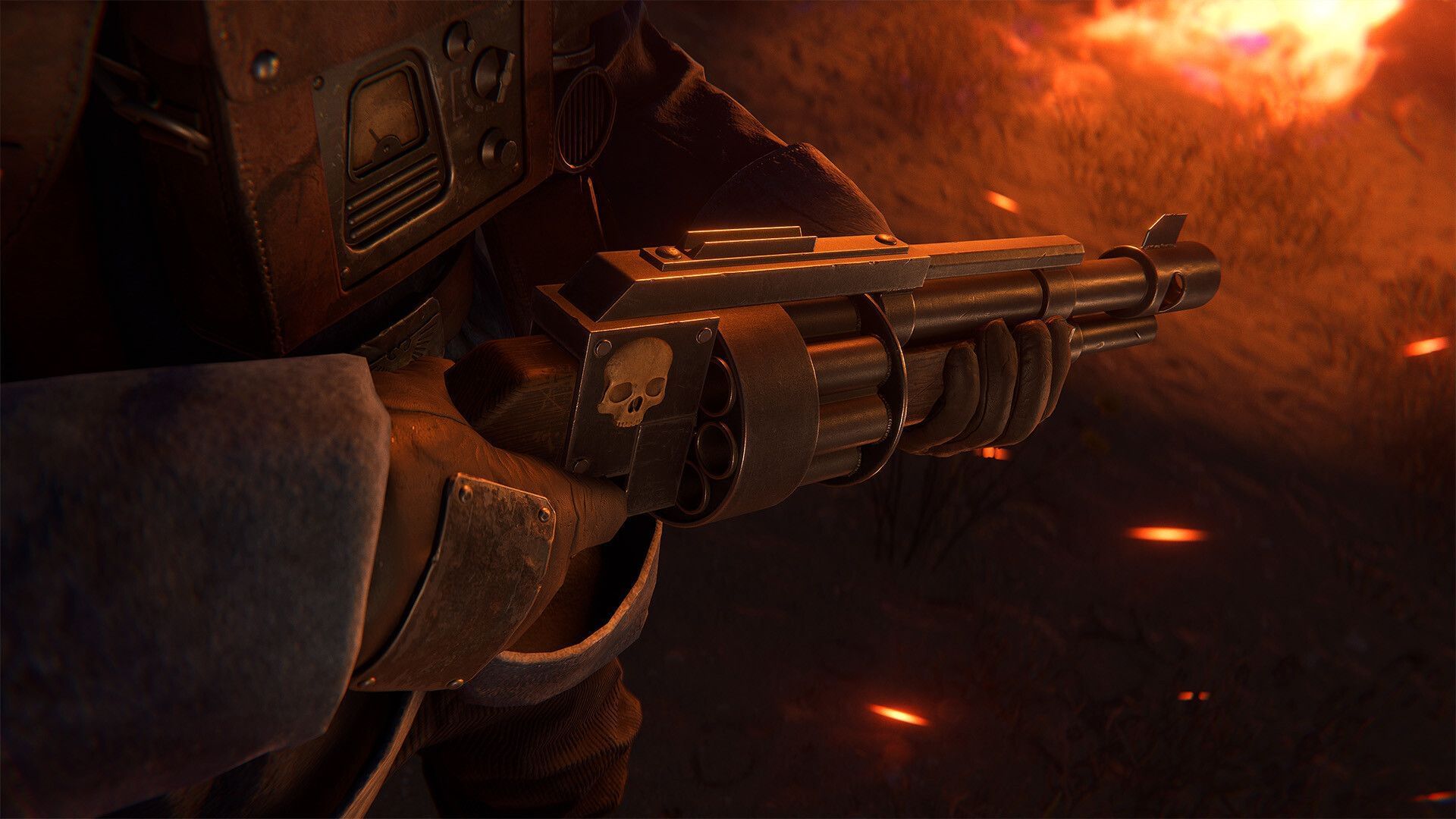 Death Korps of Krieg Shotgun (Image via Facepunch Studios)