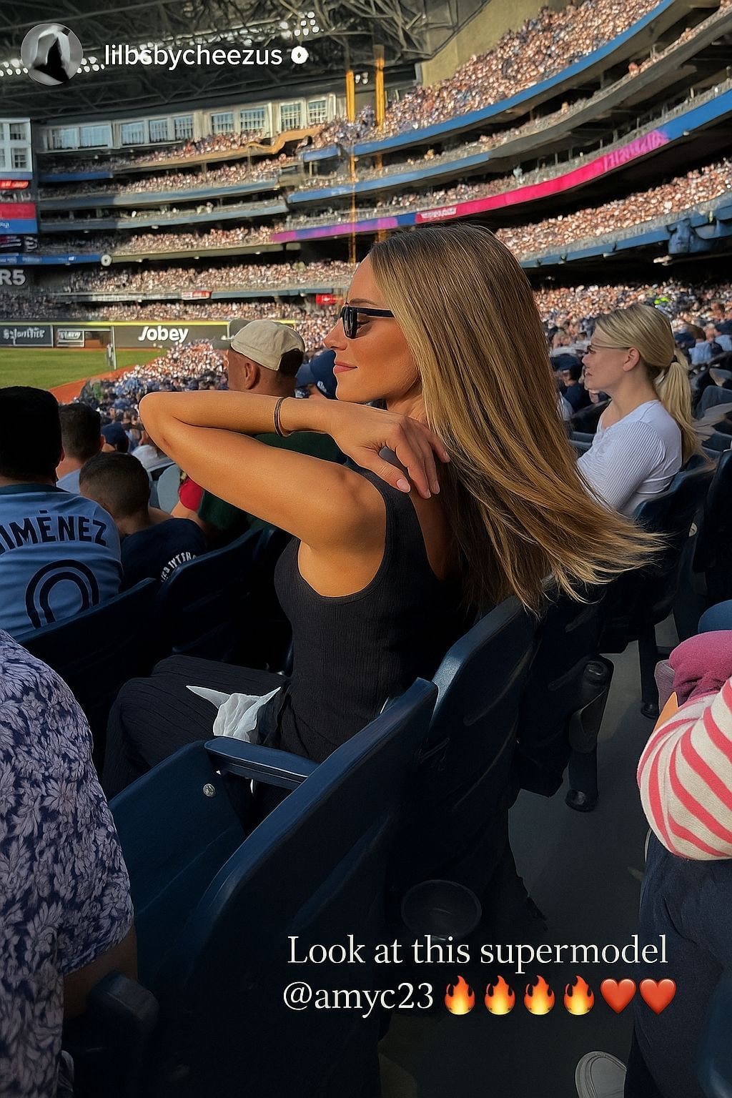 Cody Bellinger&rsquo;s wife ,Chase, shared story. (ilbabycheezus/Instagram)