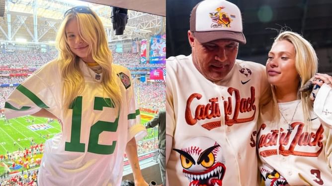 Jose Canseco's daughter Josie gets a message from her boyfriend AJ Smith-Shawver after a glamorous photoshoot
