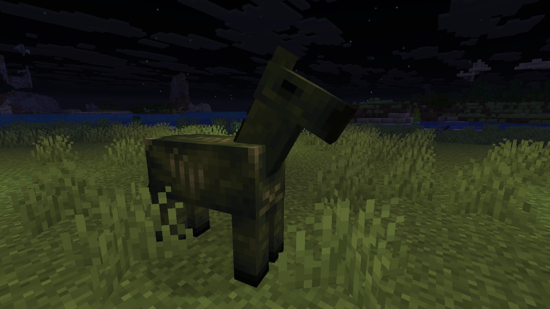 Minecraft Mounts of Mayhem zombie horse