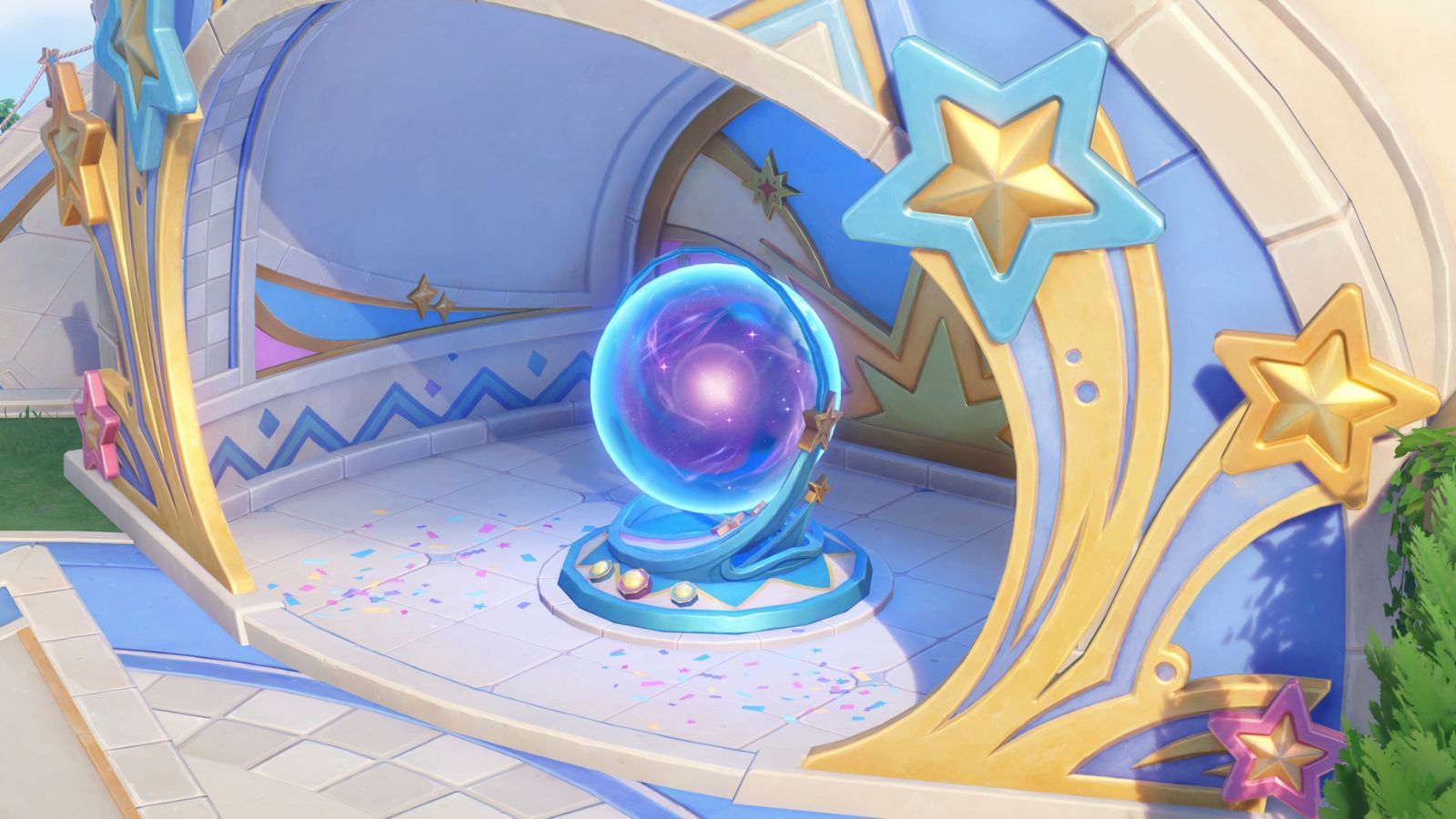 Image of an upcoming stage in the Miliastra Wonderland game mode (Image via HoYoverse)