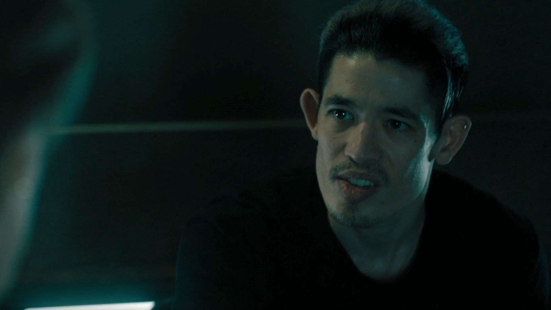 Roddy in the interrogation room (Image via Apple TV+)