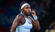 Coco Gauff at the 2025 Wuhan Open (Source: Getty)