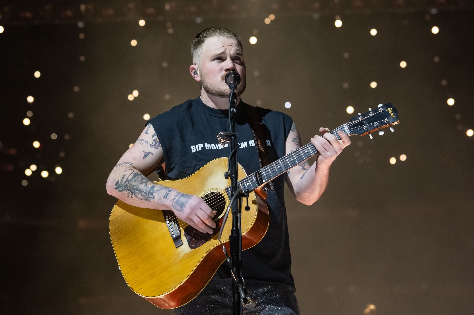 Zach Bryan Performs in Washington, D.C. (Image Source: Getty)