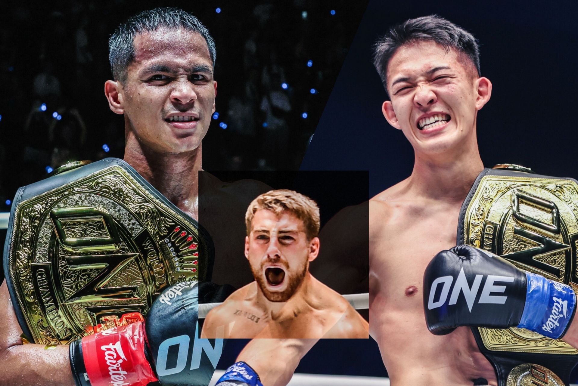 Jonathan Haggerty discusses the massive ONE 173 main event between Superbon (left) and Masaaki Noiri (right). [Images: ONE Championship]