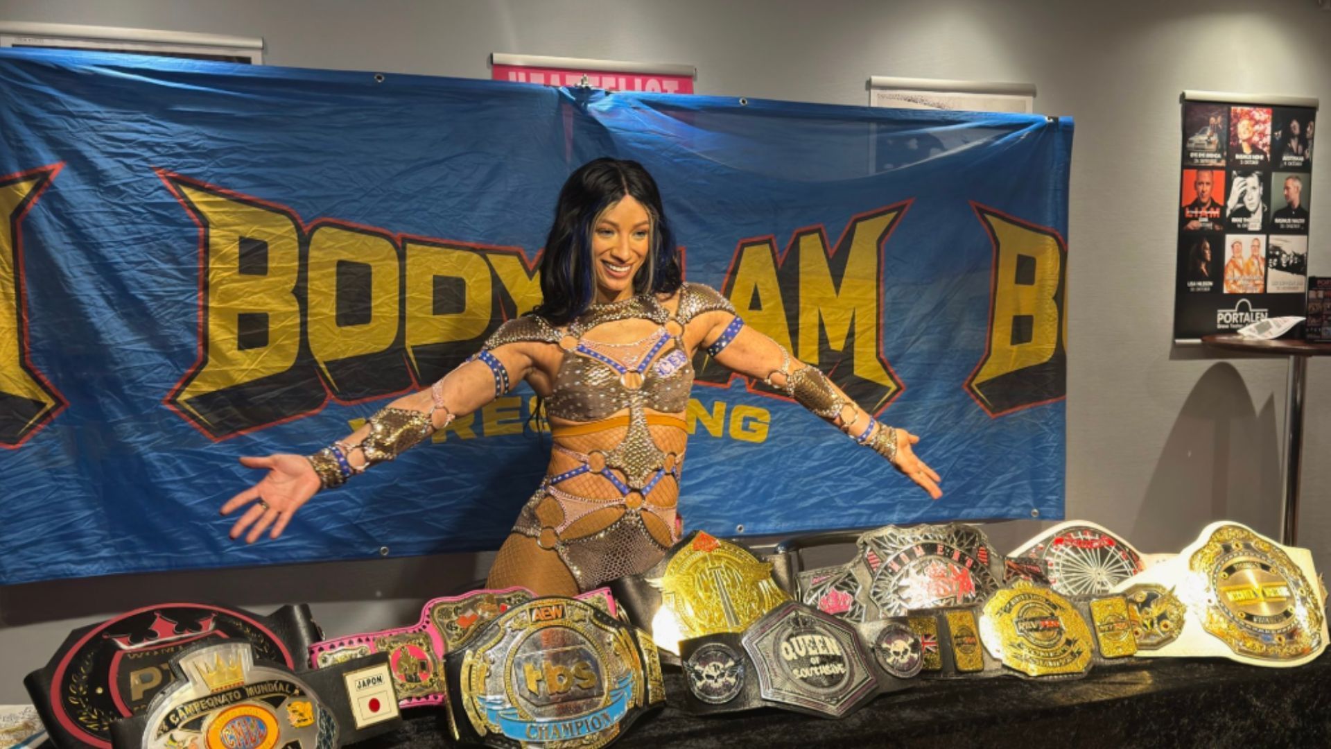 &quot;Ten Belts&quot; Mercedes Mone [Image Credits: Mone&#039;s X profile]