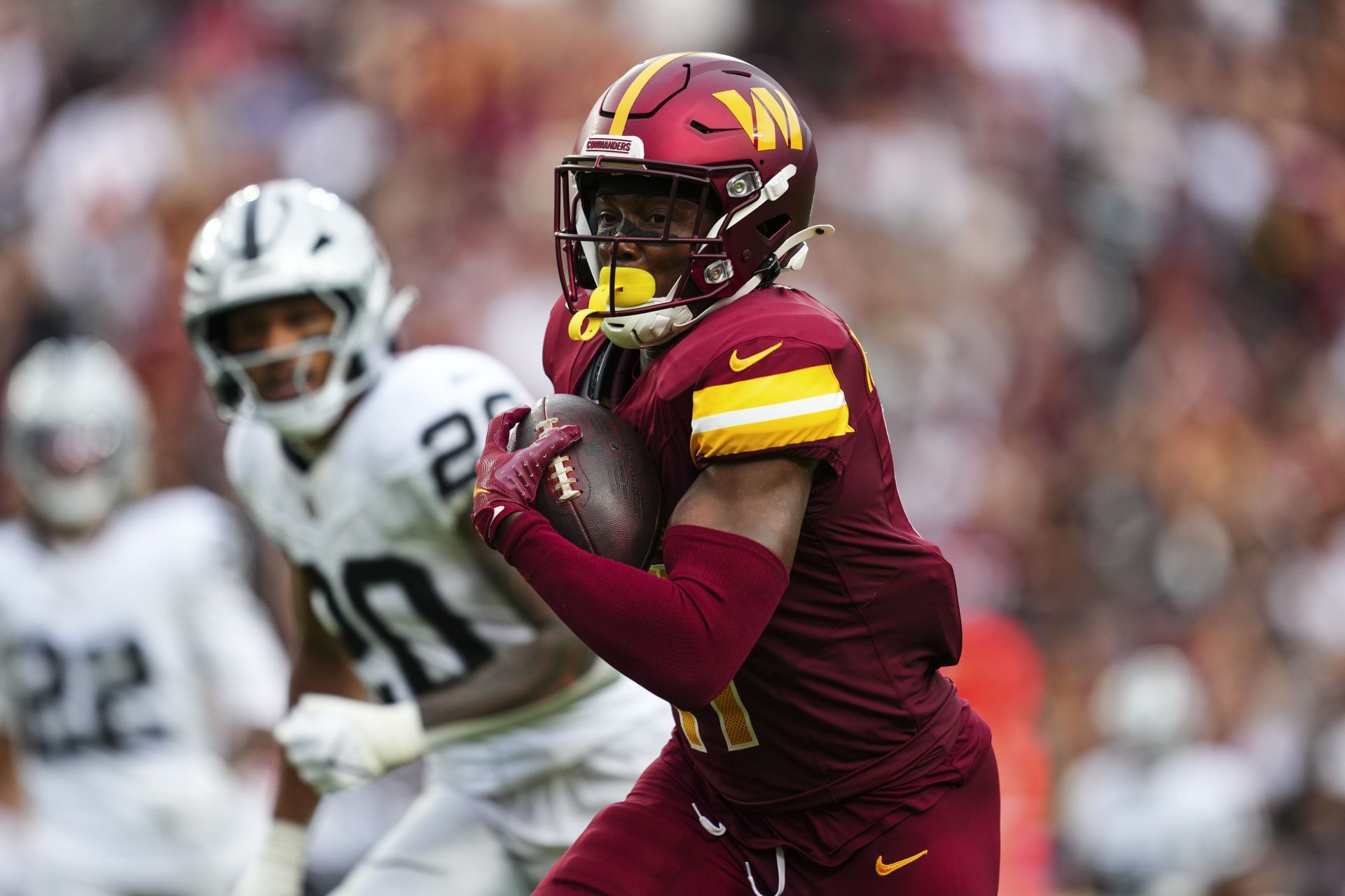 Terry McLaurin at Las Vegas Raiders v Washington Commanders - Source: Getty