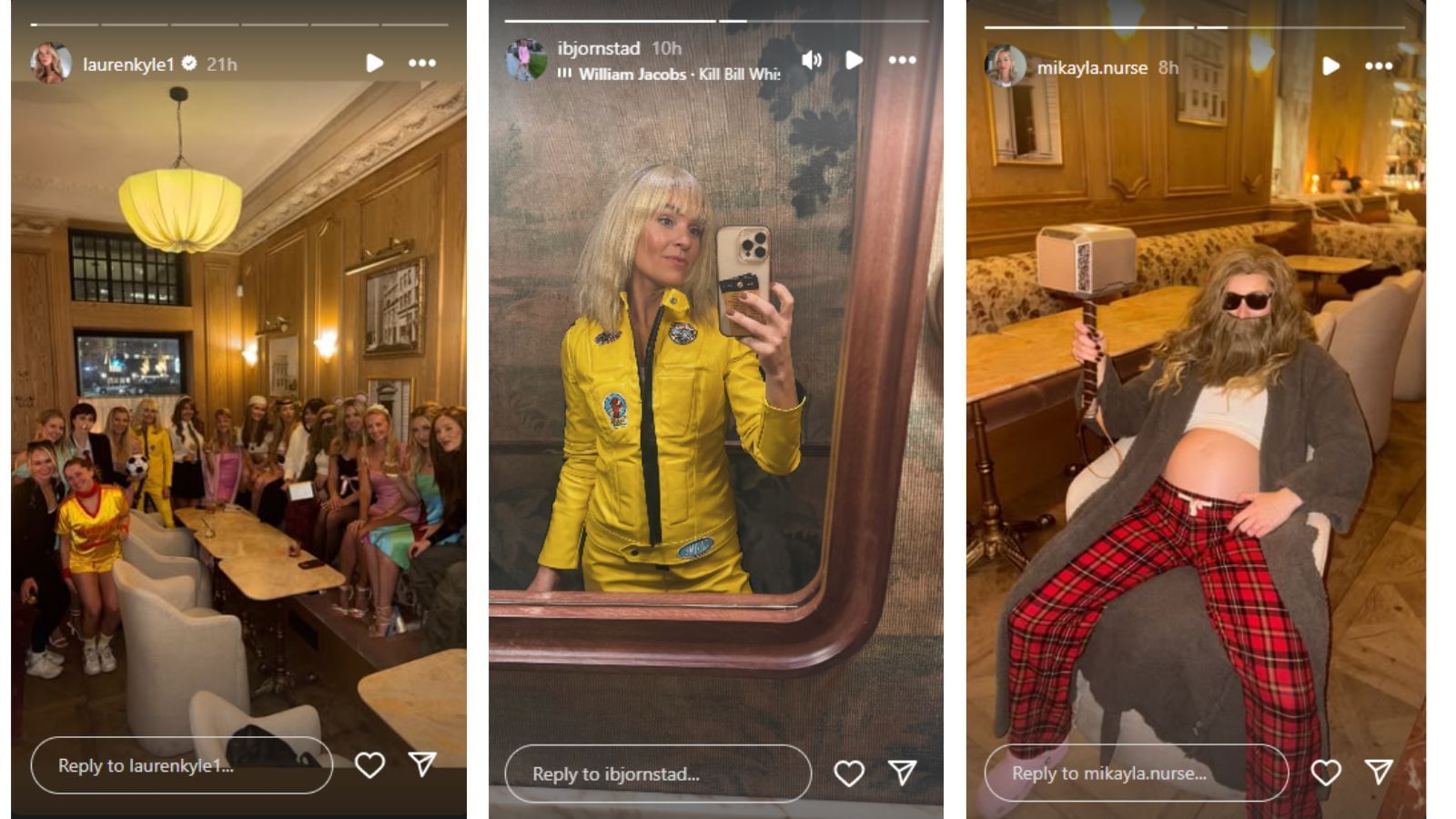 via Instagram /@laurenkyle1 @ibjornstad, @mikayla.nurse