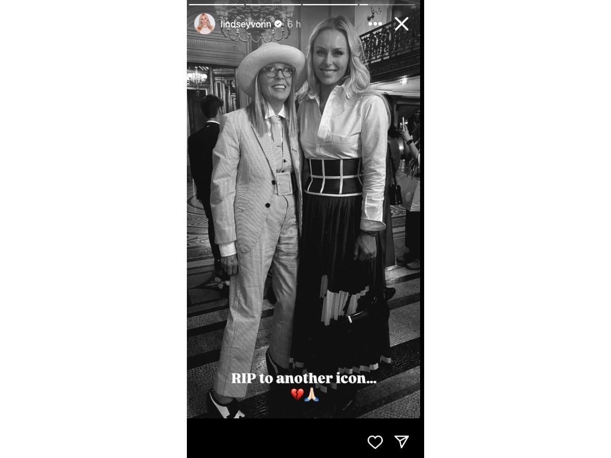Vonn&#039;s Instagram story