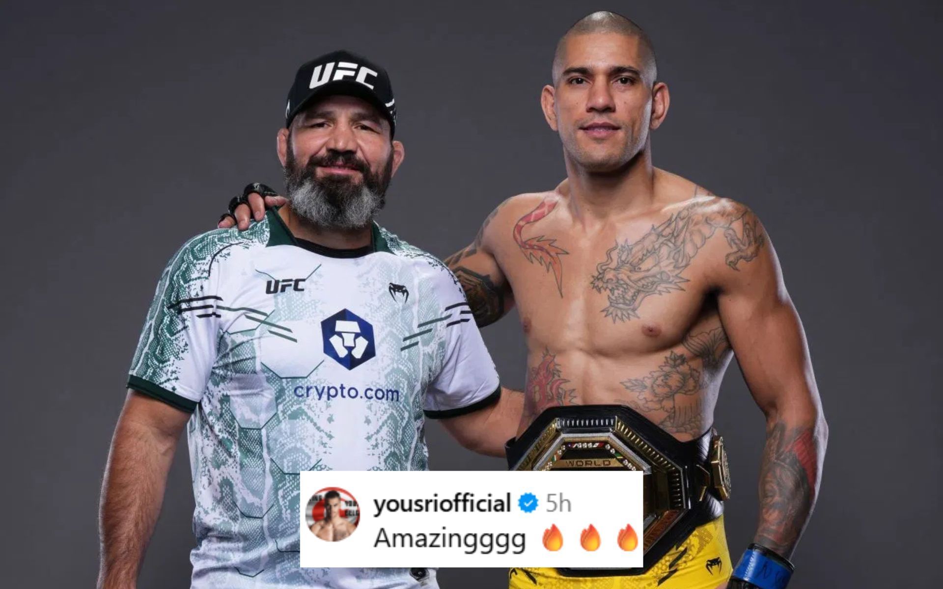 Fans react to Alex Pereira