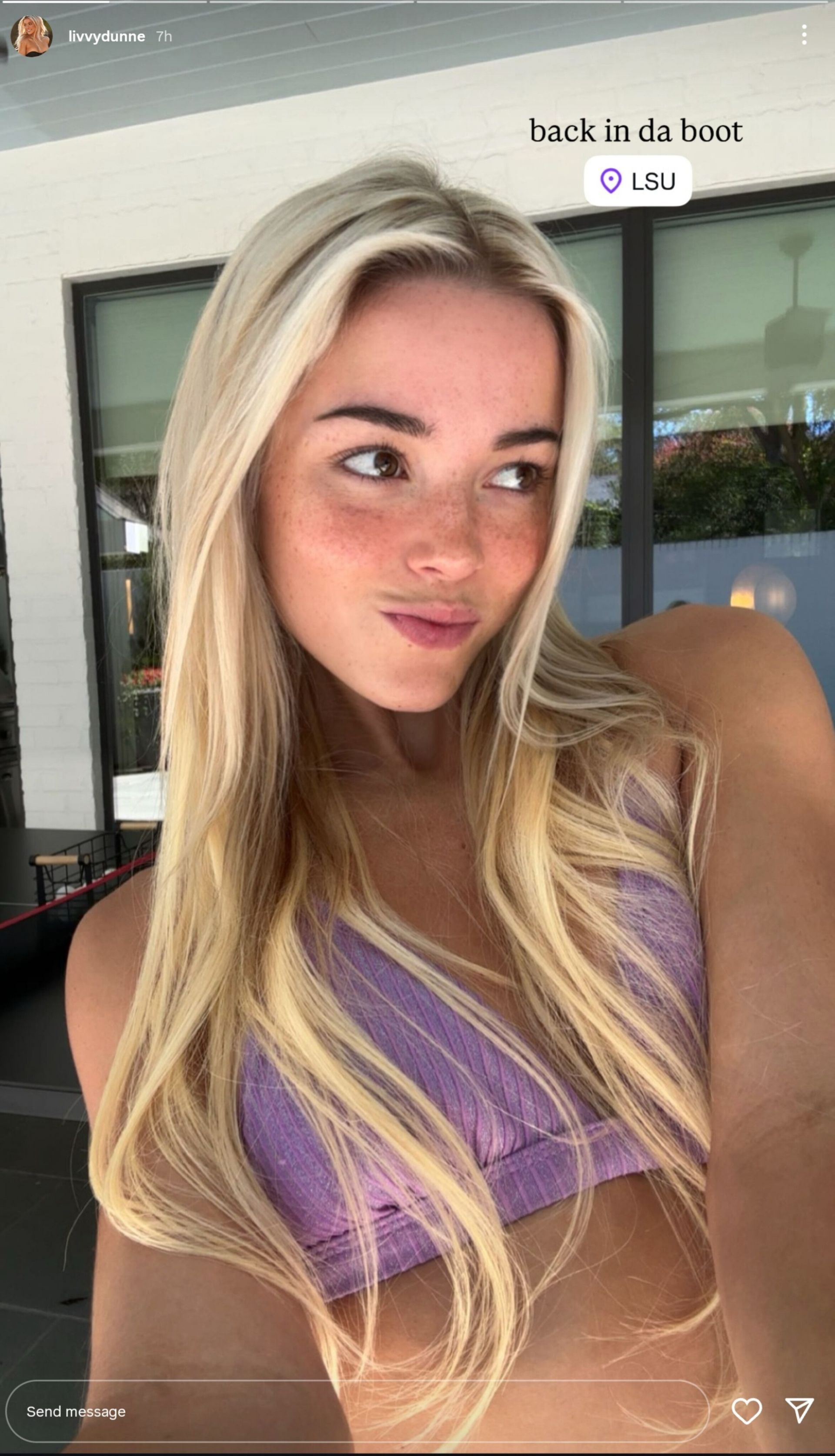 (Image source - Olivia Dunne Instagram)