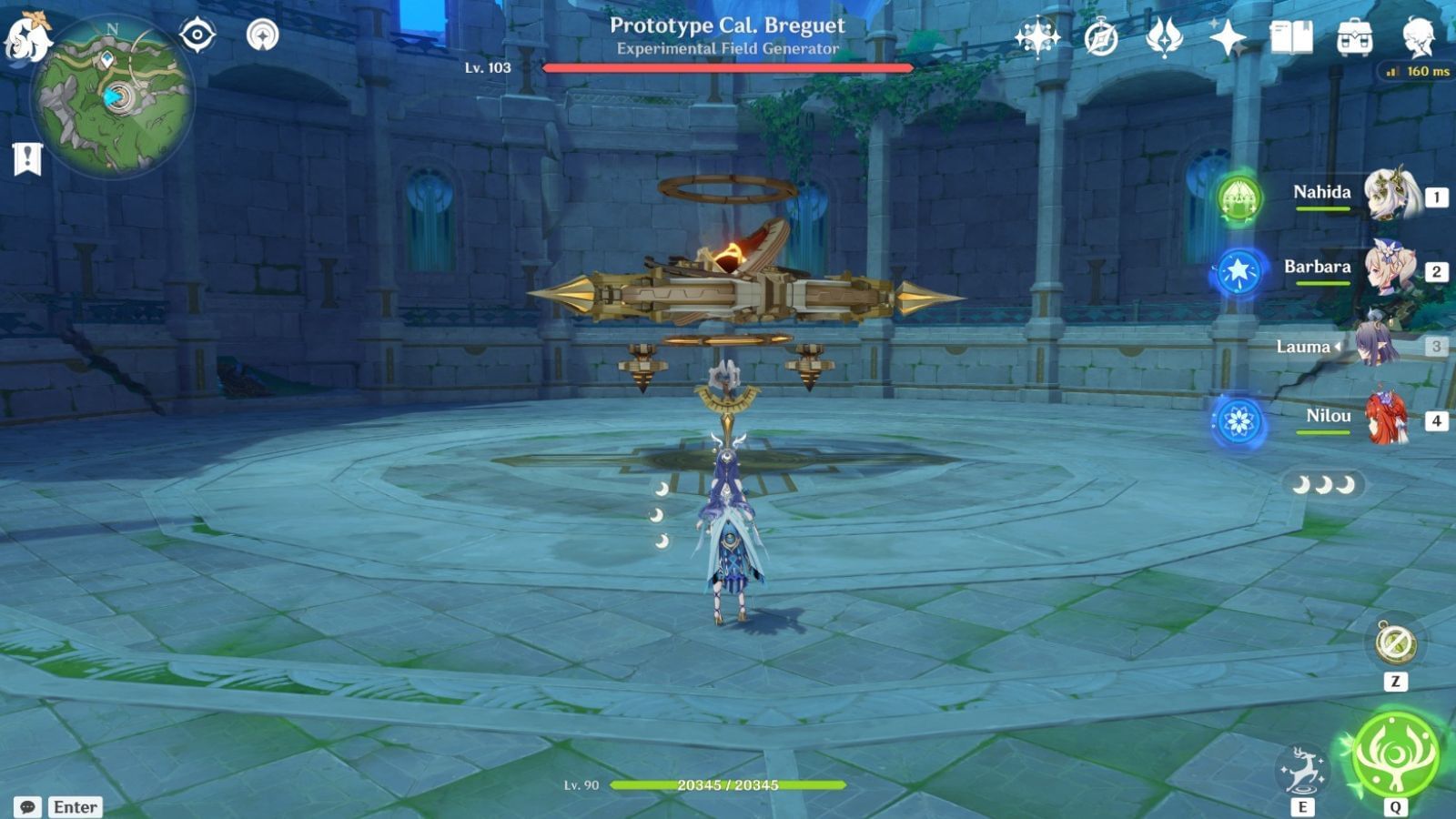 Experimental Field Generator boss (Image via HoYoverse)