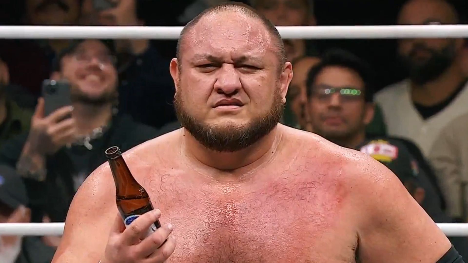 Samoa Joe is a former AEW World Champion [Photos courtesy of AEW