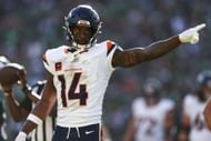Courtland Sutton at Denver v Philadelphia - NFL 2025 - Source: Getty