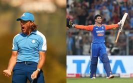 Tommy Fleetwood and rising circket star Abhishek Sharma groove together for Diwali