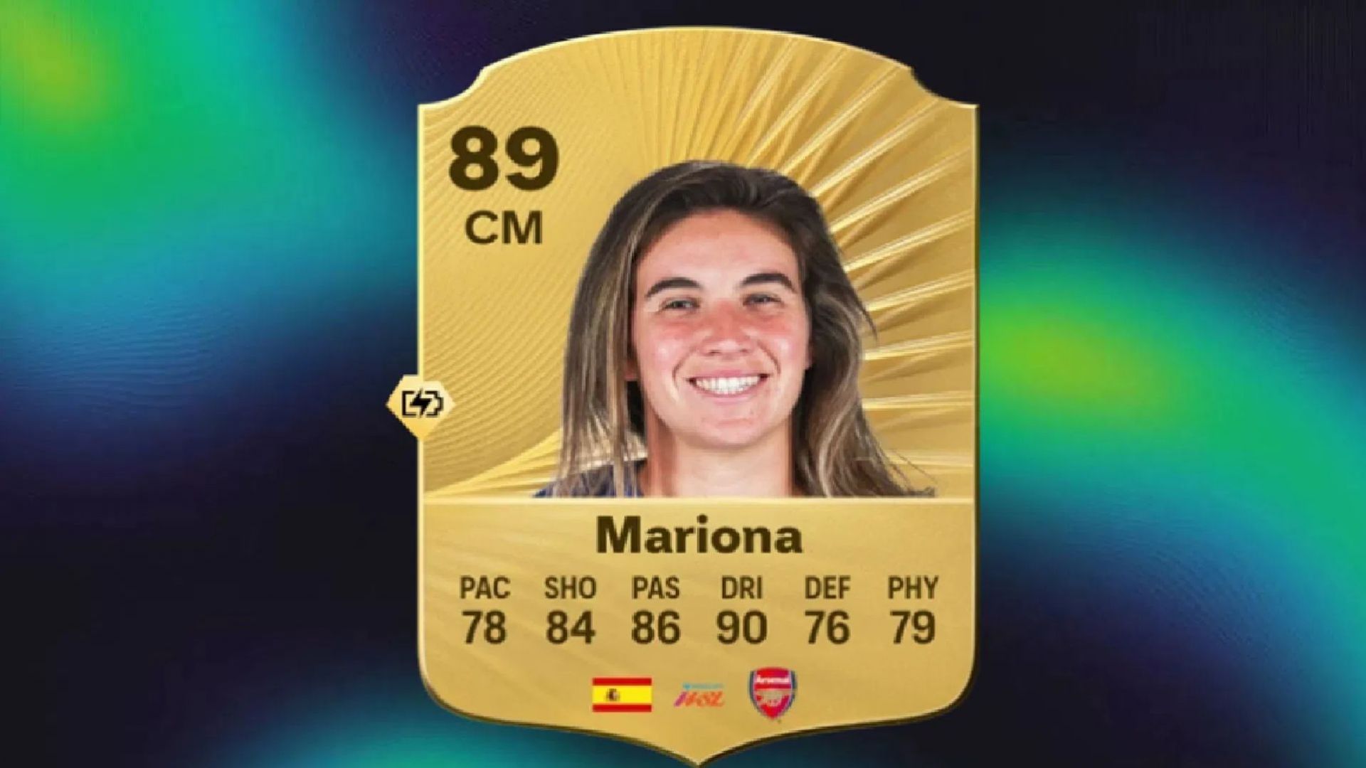 Mariona is among the most versatile players on the list (Image via EA Sports)