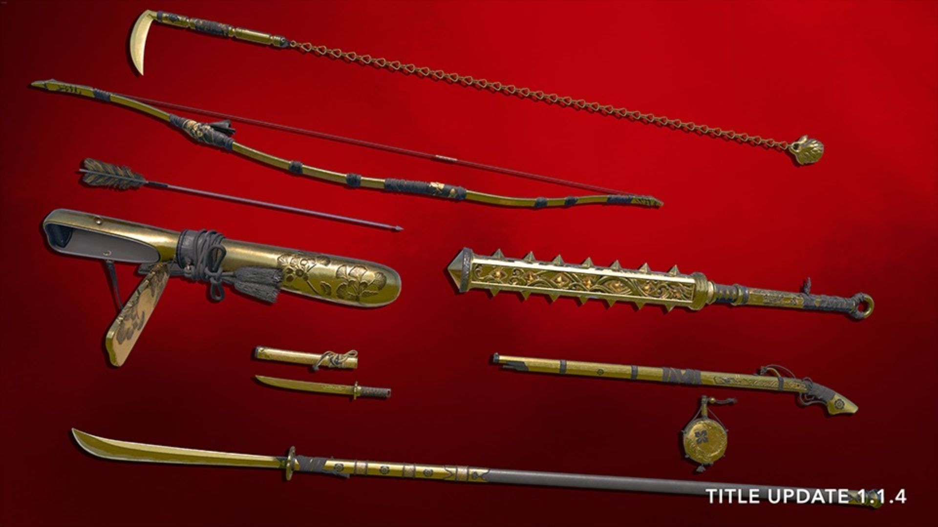 All newly added legendary weapons in Assassin's Creed Shadows Title Update 1.1.4 and how to get them