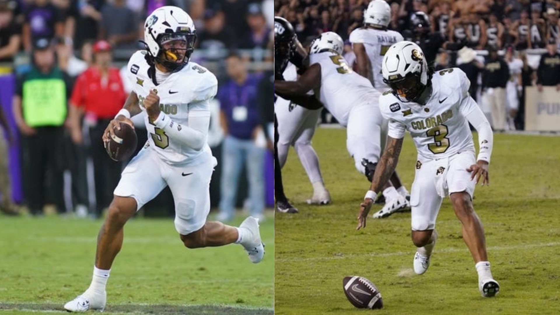 Colorado Buffaloes QB Kaidon Salter 