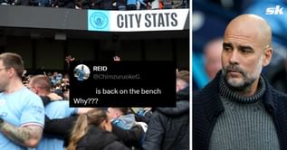 "Literally the perfect game for him to start" - Manchester City fans unhappy as star man left out of XI for Borussia Dortmund clash