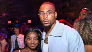 Jonathan Owens' wife Simone Biles gears up in winter attire while dropping message expressing excitement for Bears vs. Steelers