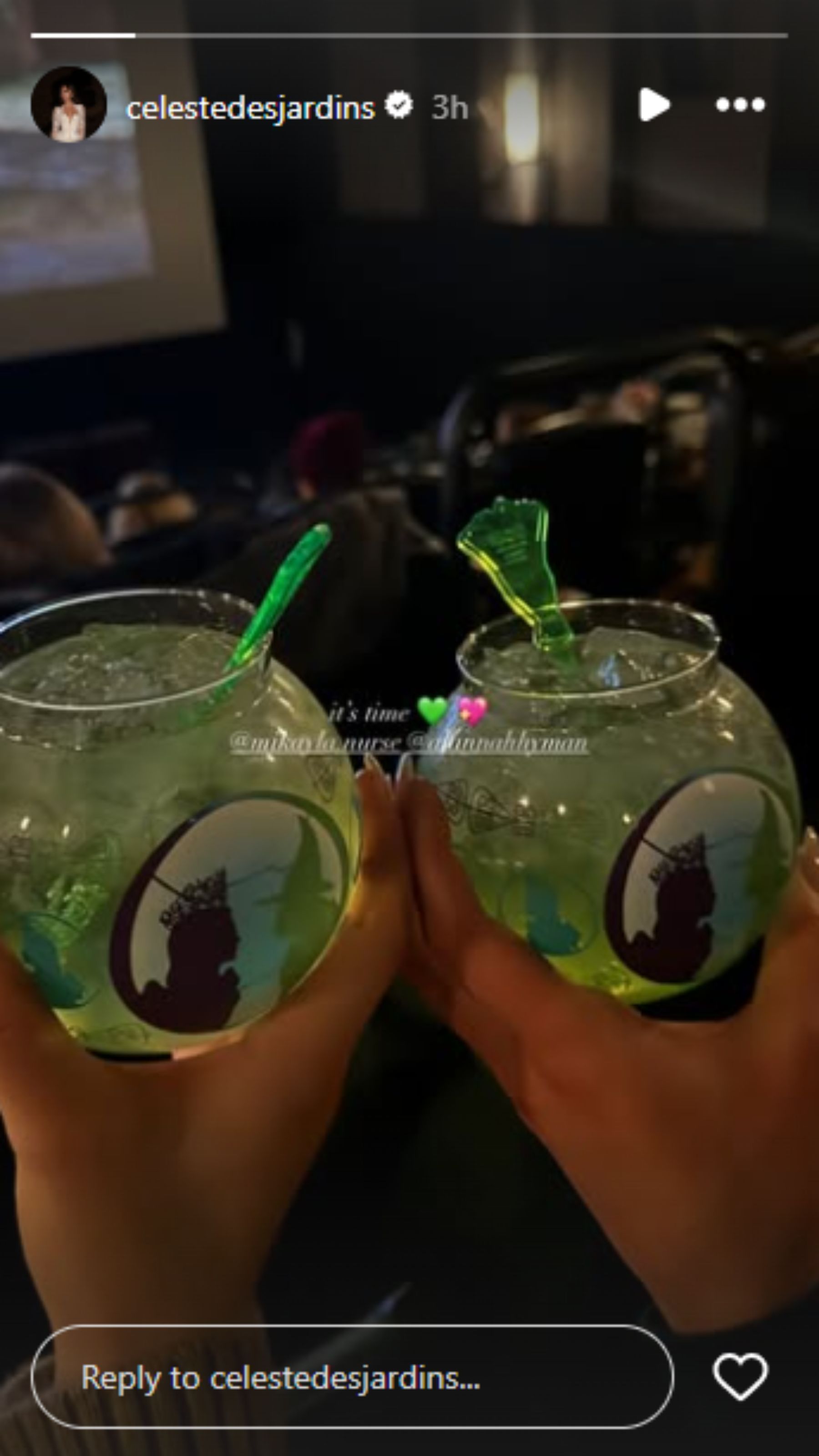 via Instagram /@celestedesjardins