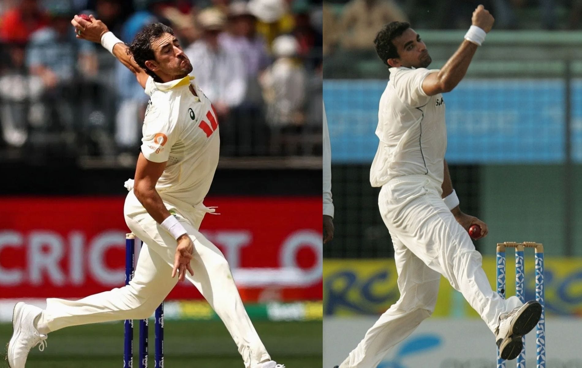 Mitchell Starc, Zaheer Khan 