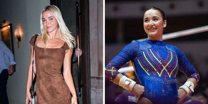 Olivia Dunne, Aleah Finnegan and other LSU players react to the program's special Thanksgiving table