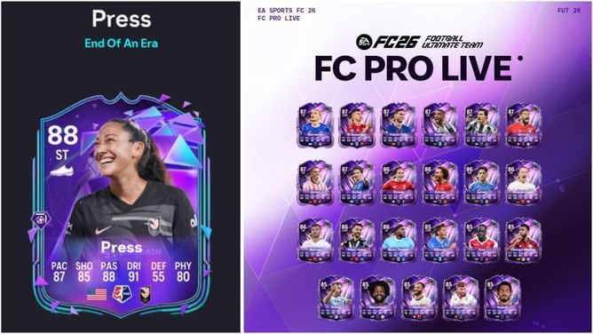 EA FC 26 Christen Press End of an Era SBC: All tasks and cheapest solutions