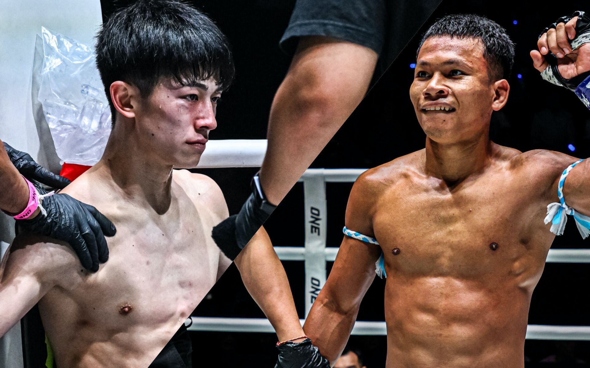 Nadaka (L) vs Numsurin (R) | Photo by ONE Championship