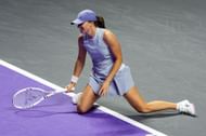 Iga Swiatek at the 2025 WTA Finals (Source: Getty)