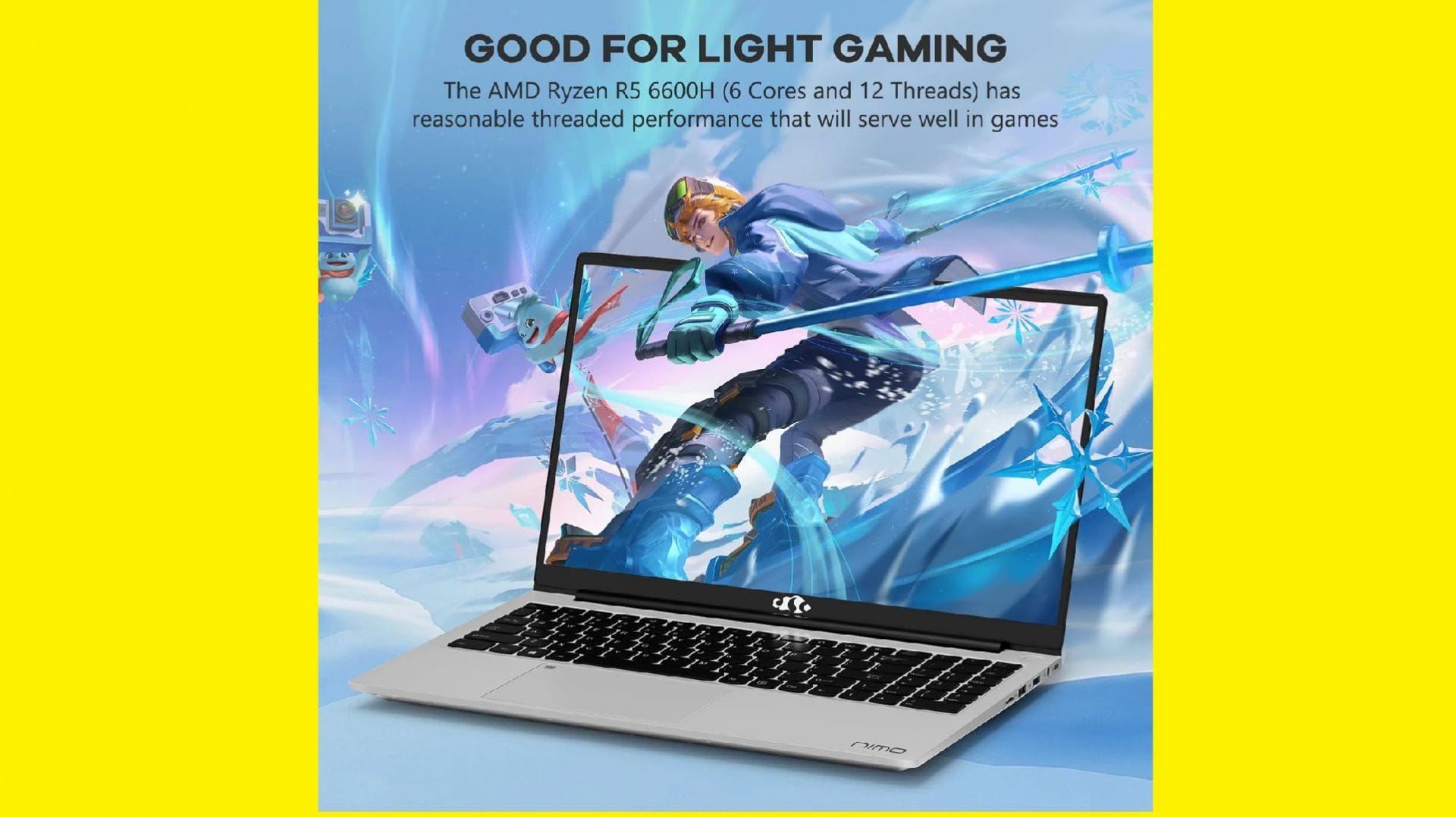 Nimo offers a decent gaming laptop on a budget (Image via Nimo)