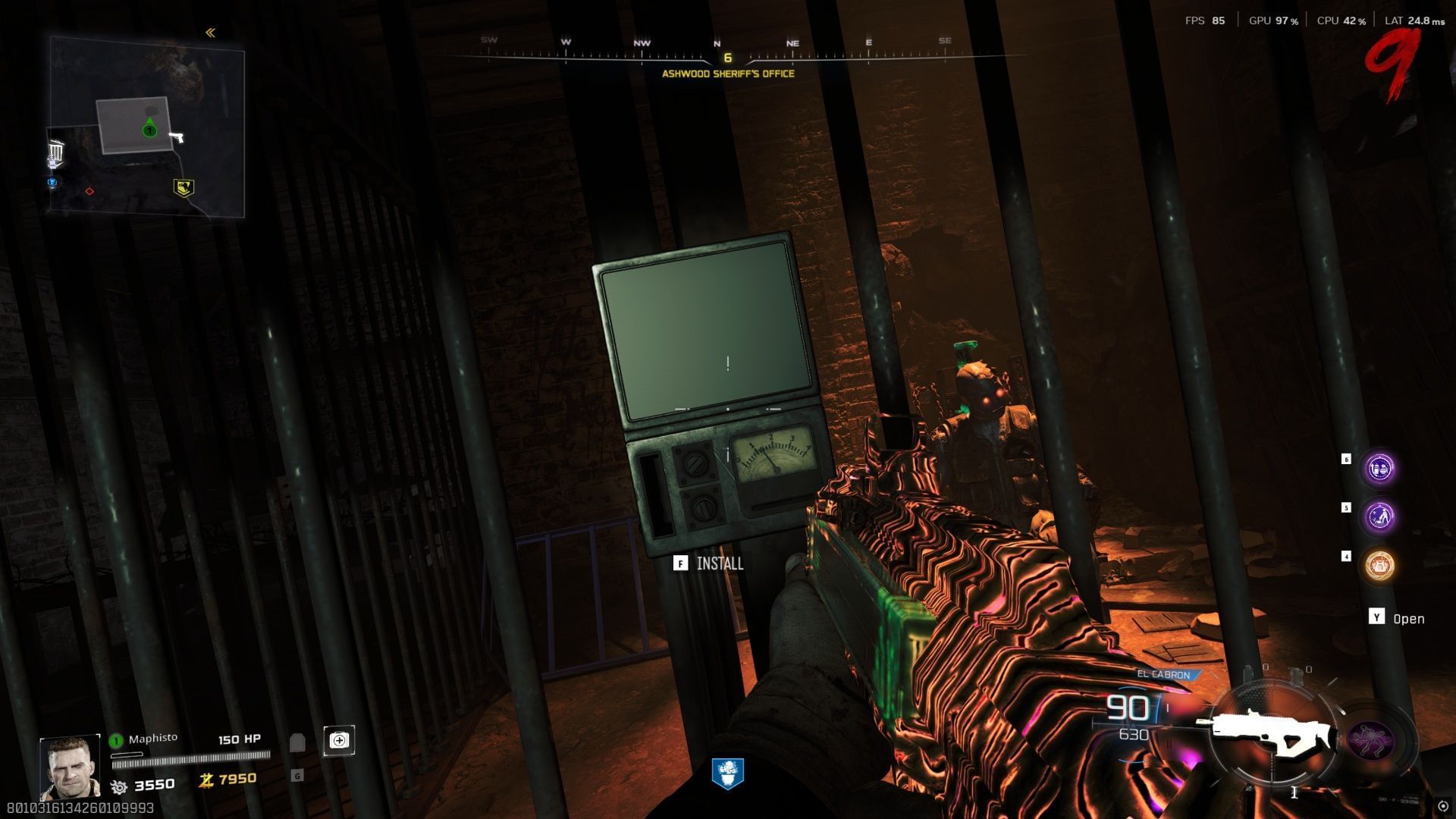 Install the Stabilizer Chip into this panel (Image via Activision)