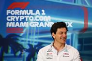 Mercedes F1 CEO Toto Wolff at the Miami International Autodrome on May 07, 2022. Source: Getty
