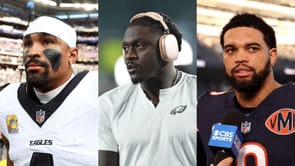 Week 13 Eagles vs. Bears Start 'Em Sit 'Em Picks feat. Jalen Hurts, A.J. Brown and Caleb Williams