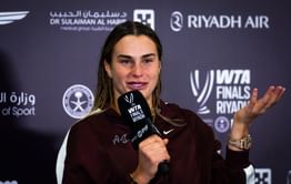 Aryna Sabalenka makes 'do it quick' request to media as she reveals her eagerness to escape to the Maldives after WTA Finals heartbreak