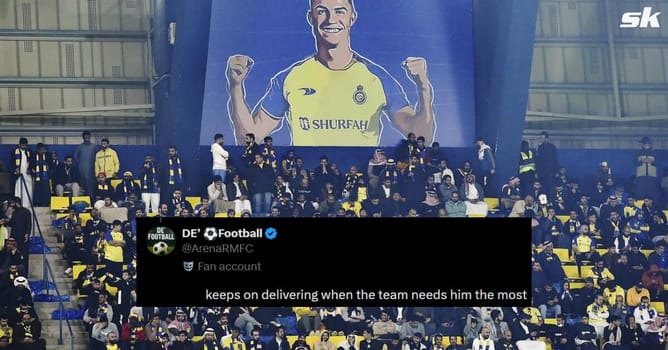 "Keeps on delivering when the team needs him the most" - Fans hail Al-Nassr star as they defeat Istiklol 4-0 in Cristiano Ronaldo's absence
