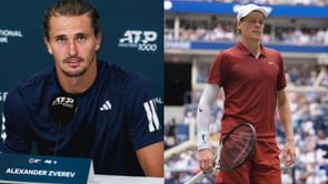 WATCH: Alexander Zverev's frustration boils over as Jannik Sinner dominates their clash to book spot in ATP Finals SF