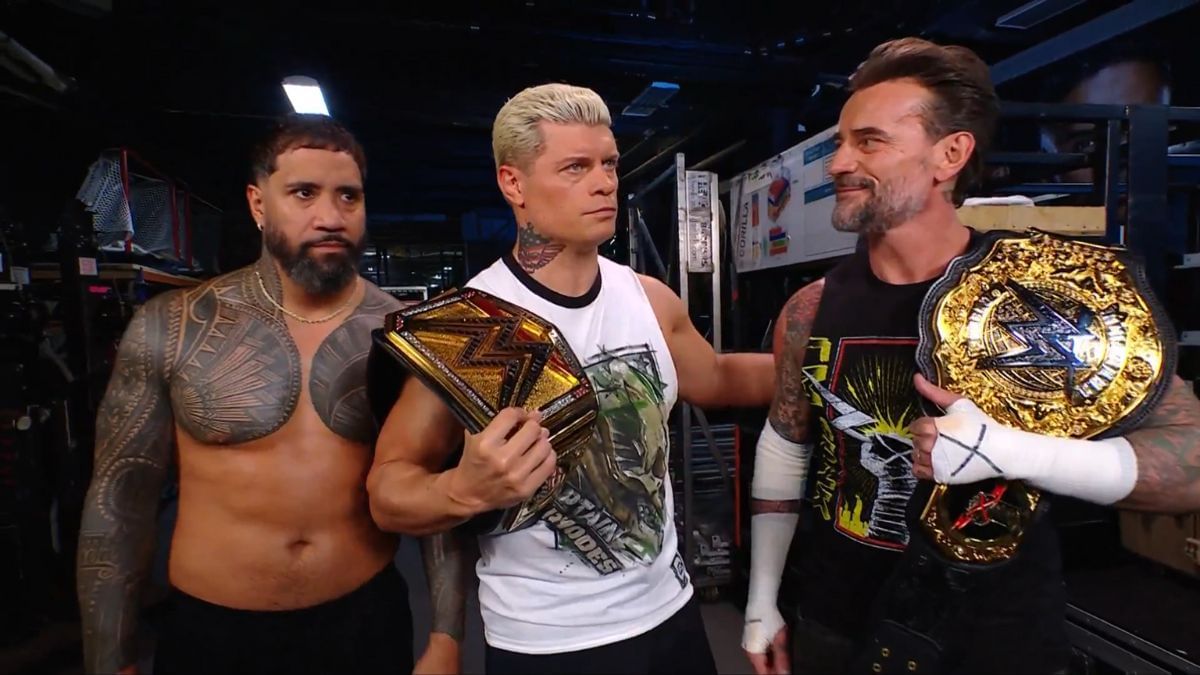 Team CM Punk. [Image via WWE on X]