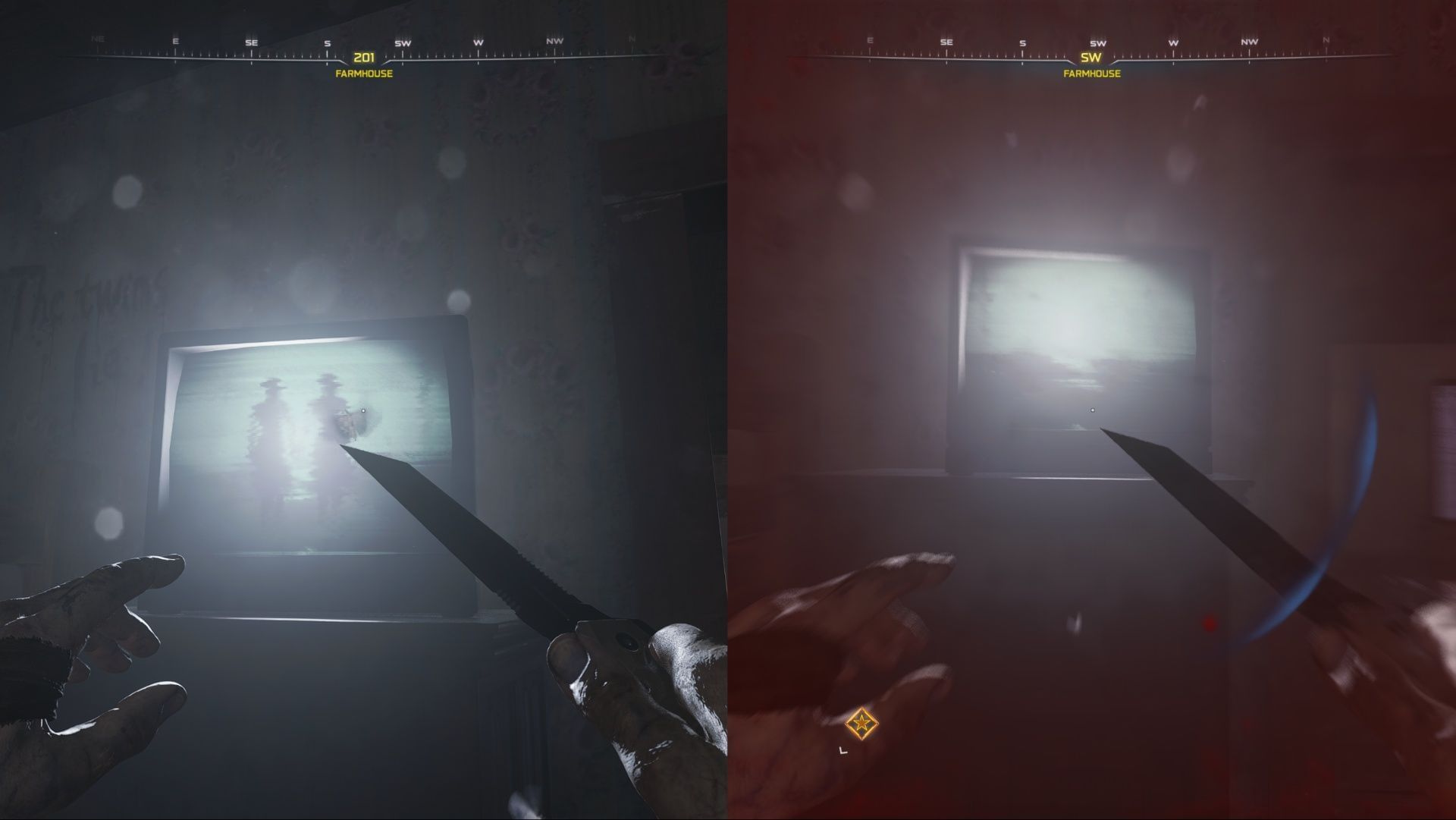 Again, keep interacting with the television (Image via Activision)