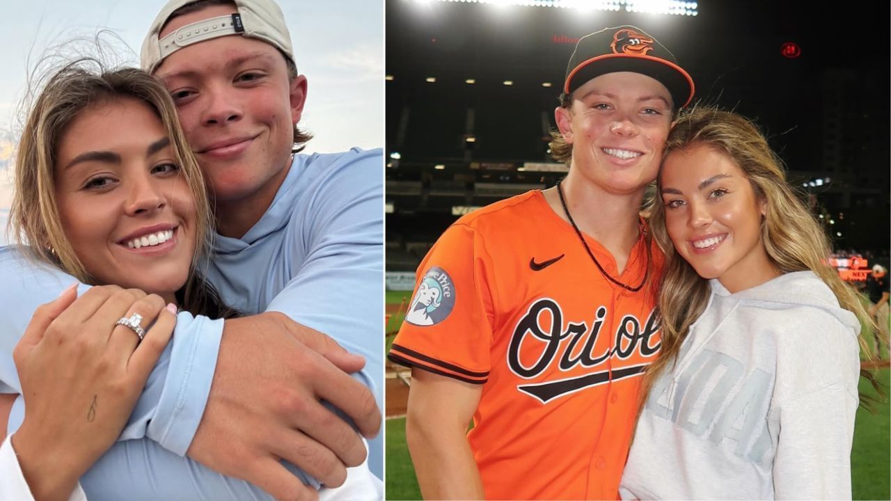 Jackson Holliday and wife Chloe [Credit: Instagram]