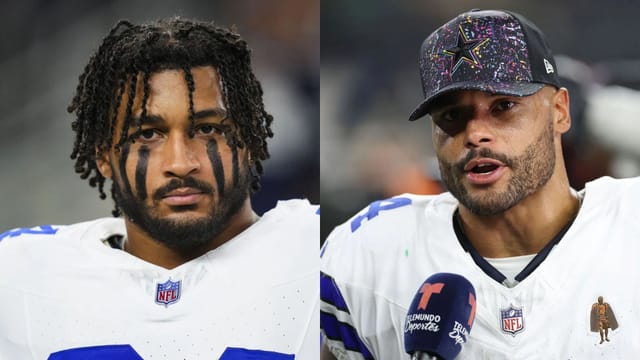 Dak Prescott visibly emotional while addressing Marshawn Kneeland's death  as Cowboys DE reportedly commits suicide