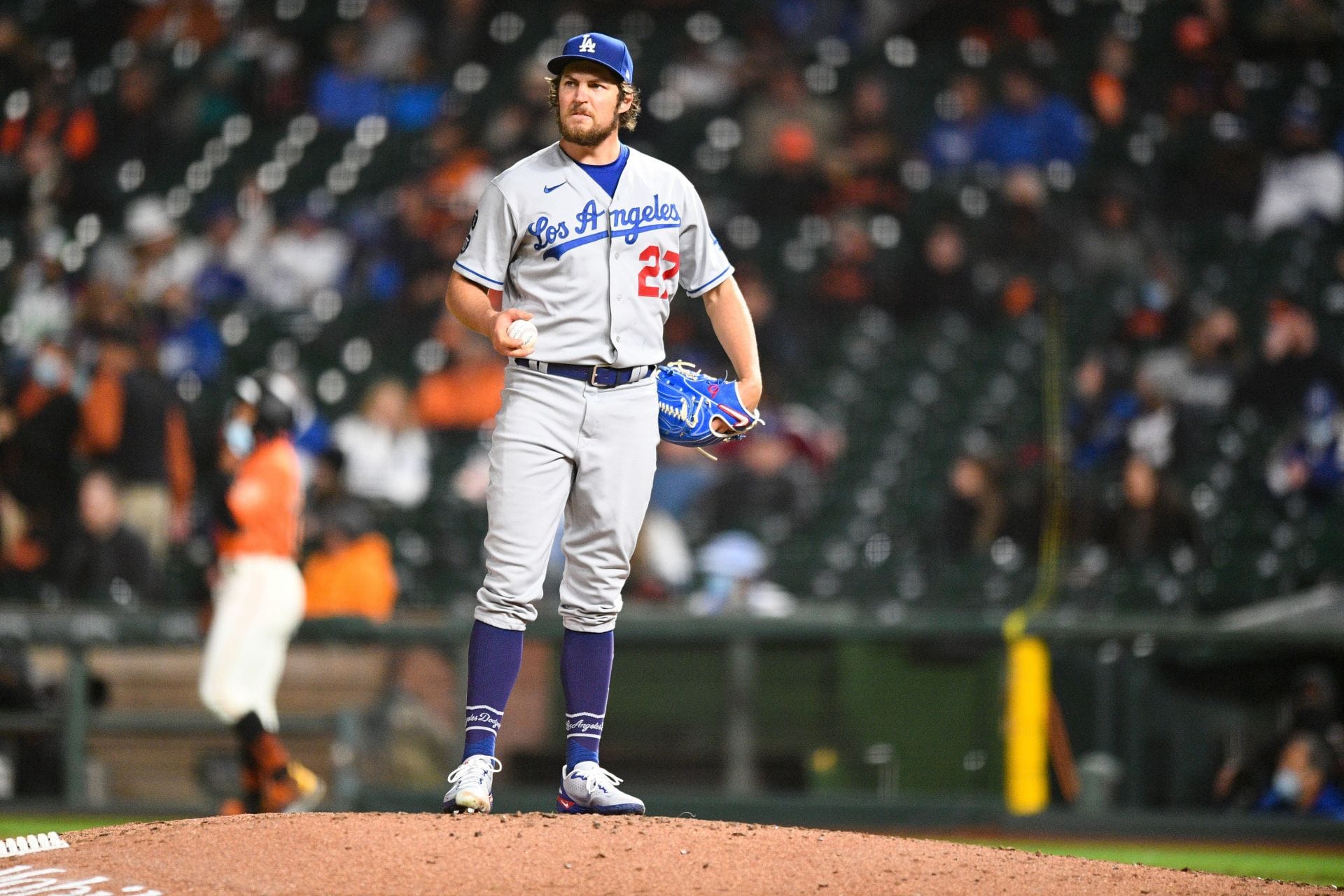 MLB: MAY 21 Dodgers at Giants (Credits: Getty)