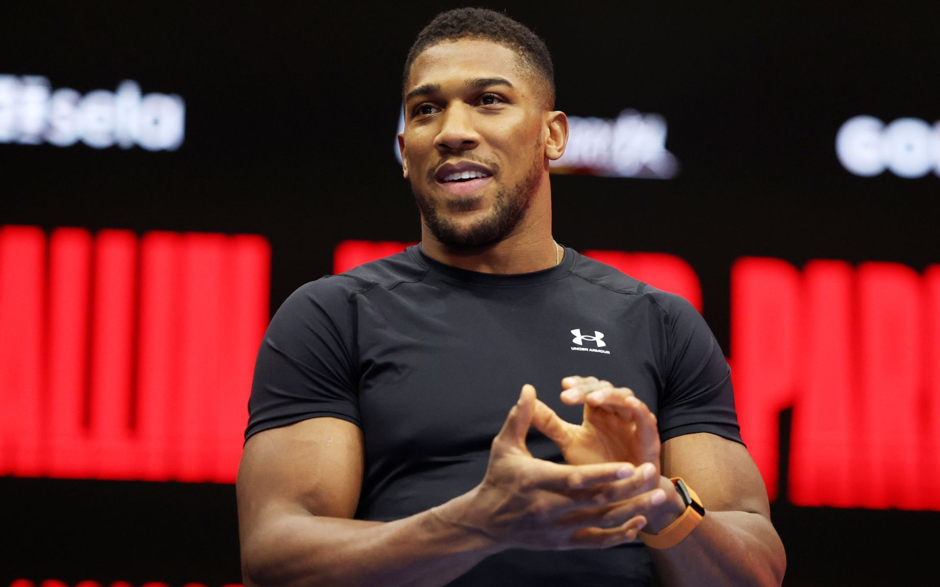 Anthony Joshua on training with the unified heavyweight world champion