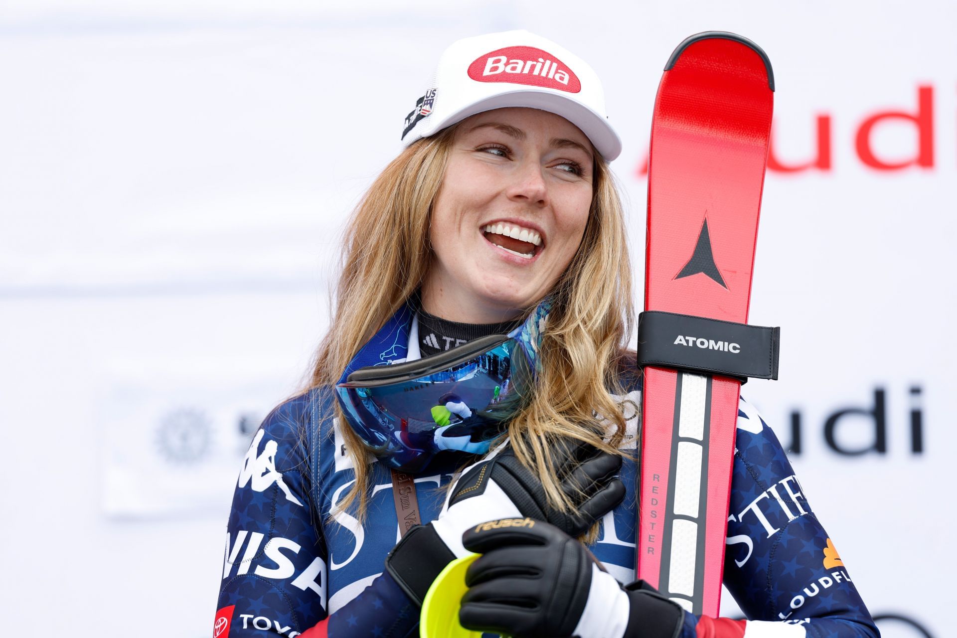 Mikaela Shiffrin of Team United States during the Audi FIS Alpine Ski World Cup in Sun Valley, USA. (Photo by Getty Images)