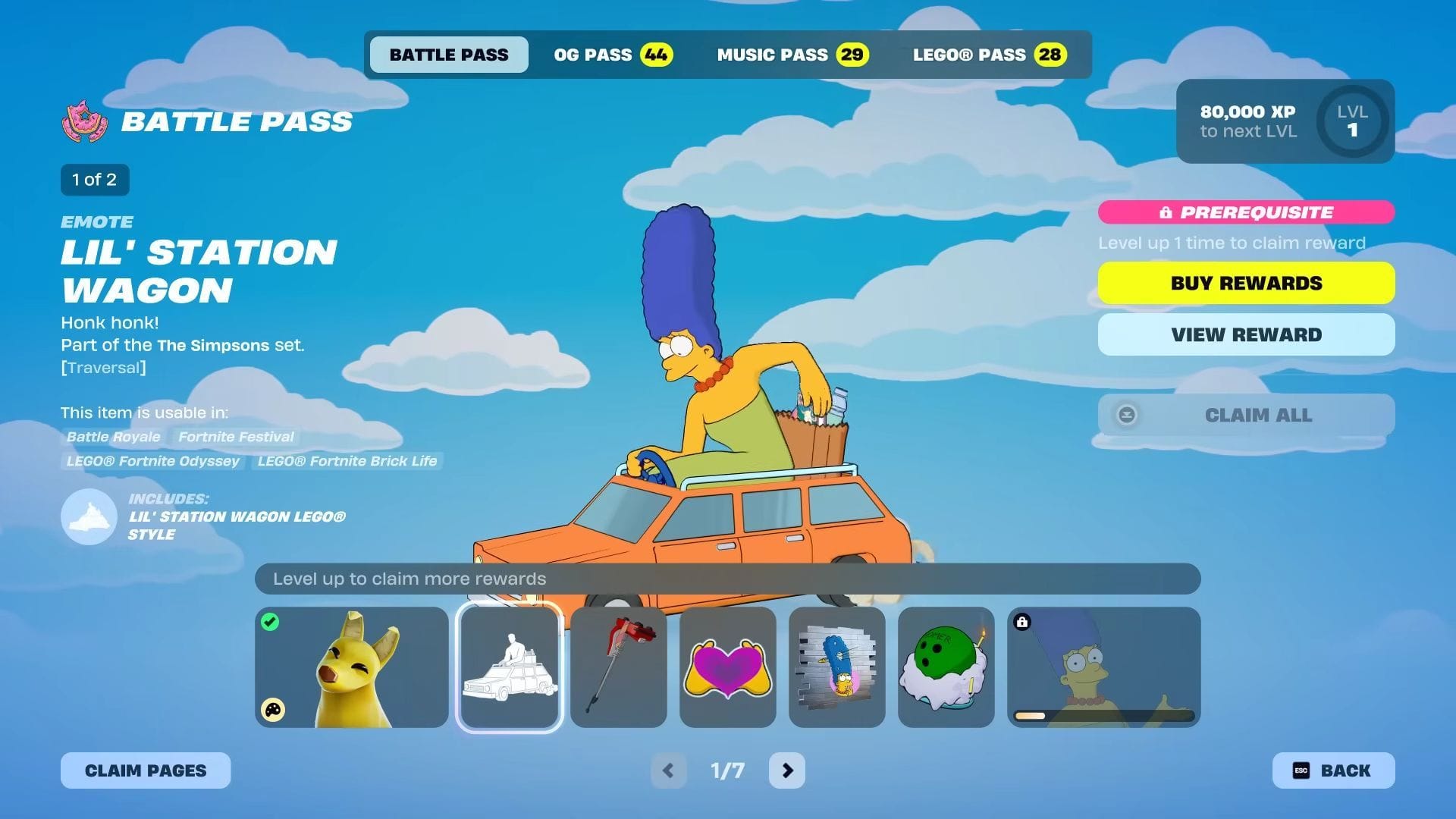 Page 1 (Image via Epic Games)