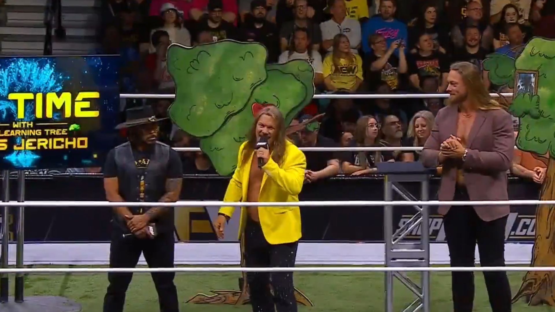 Bryan Keith, Chris Jericho, and Big Bill [Image via @AEW on X]